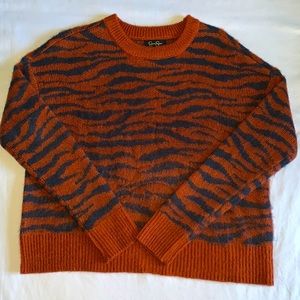 Jessica Simpson tiger print sweater